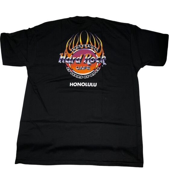 Vintage Hard Rock Cafe T Shirt Honolulu 90s Single Stitch Sz XXL Made in USA NEW - Picture 1 of 5